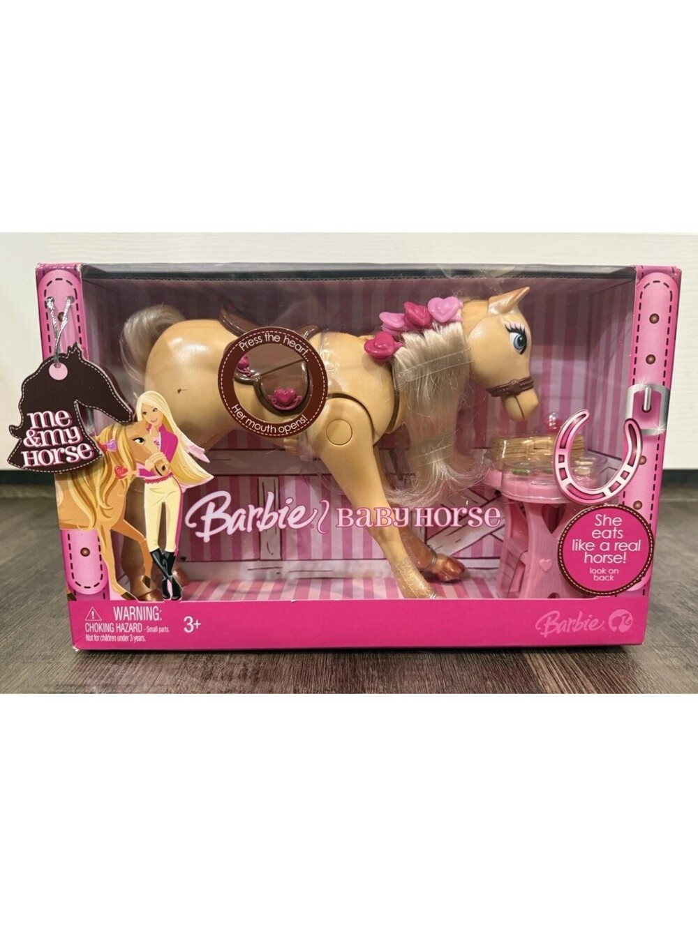 BARBIE BABY HORSE RARE Color New Sealed K8593 2006 VTG